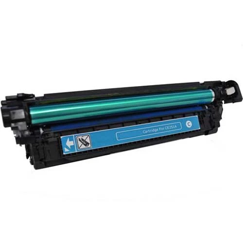 HP 504A (CE251A) Cyan Cartridge for HP LaserJet CP3525, CP3525n, CP3525dn, CP3525x, CM3530, CM3530fs, 7000 p. photo 4