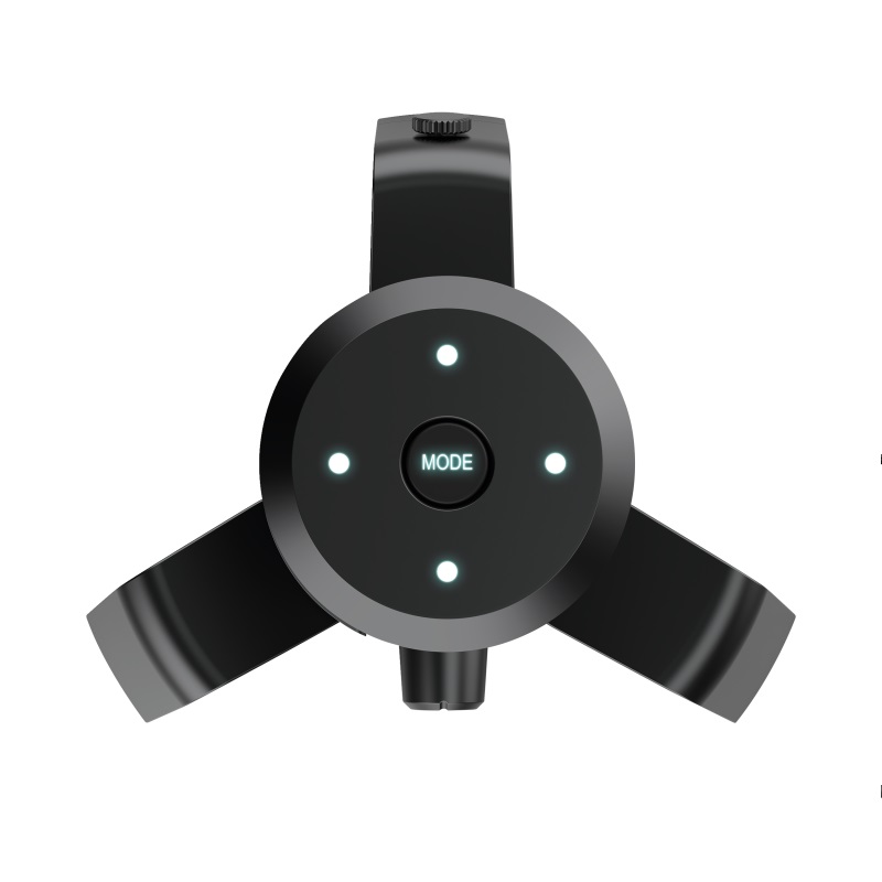 Trust Gaming GXT 258 Fyru USB 4-in-1 Streaming Microphone, Digital USB connection, 4 recording patterns: cardioid, bidirectional, stereo and omnidirectional for optimised audio recordings in any situation, Adjustable LED lighting in 5 colours, 1.8m photo 4