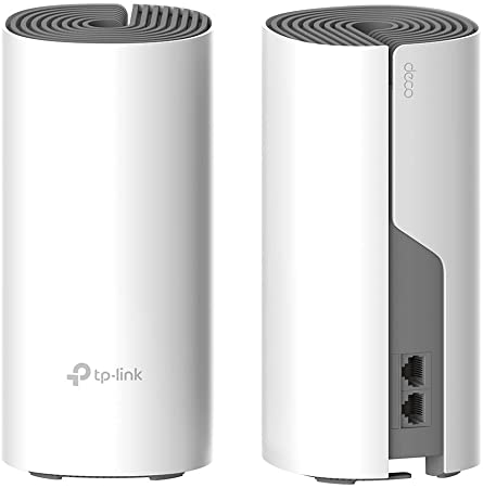 TP-LINK Deco E4 (2-pack)  AC1200 Mesh Wi-Fi System, 2 LAN Port, 867Mbps on 5GHz + 300Mbps on 2.4GHz, 802.11ac/b/g/n, Wi-Fi Dead-Zone Killer, Seamless Roaming with One Wi-Fi Name, Antivirus, Parental Controls photo 2