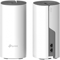 TP-LINK Deco E4 (2-pack)  AC1200 Mesh Wi-Fi System, 2 LAN Port, 867Mbps on 5GHz + 300Mbps on 2.4GHz, 802.11ac/b/g/n, Wi-Fi Dead-Zone Killer, Seamless Roaming with One Wi-Fi Name, Antivirus, Parental Controls thumbnav 2