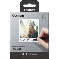 Фотобумага Canon  XS-20L EU26 (Photo Paper 72x85 mm (20 Sheets)  + Ink Set) thumbnav 1