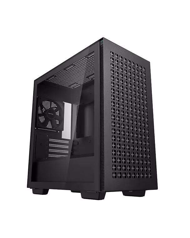 Carcasa DEEPCOOL CH370 / w/oPSU / Side-Window / 1x120mm / ATX / Black