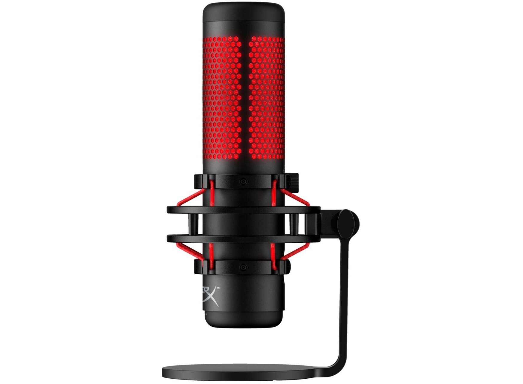 Microfon pentru streaming HyperX QuadCast 2 S, Black/Red, [9A273AA] photo 3