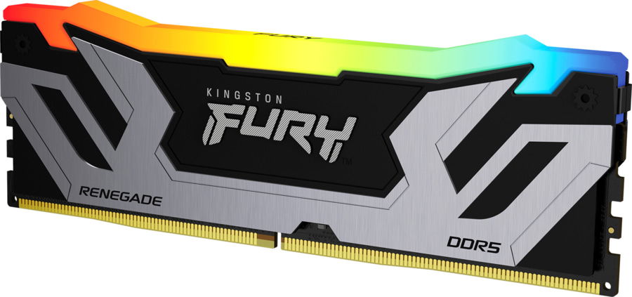 Оперативная память CUDIMM DDR5-8400 24GB Kingston FURY Renegade Silver RGB photo 2