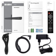 Soundbar SVEN SB-2040A Black  / 40W RMS / Bluetooth thumbnav 8