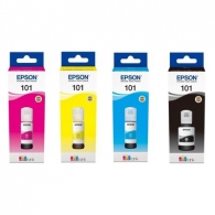 Epson 101 EcoTank 4-colour Multipack (C13T03V14A/.V24A/.V34A/.V44A) 337ml, for L4150/  L4160/ L6160/ L6170/ L6190/ L14150/ L4150/ L4160/ L4167/ L4260/ L4266/ L6160/ L6170/ L6190/ L6270/ L6290 thumbnav 2