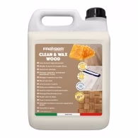 Моющее средство с воском для деревянных полов, CLEAN&WAX WOOD 4.54л
