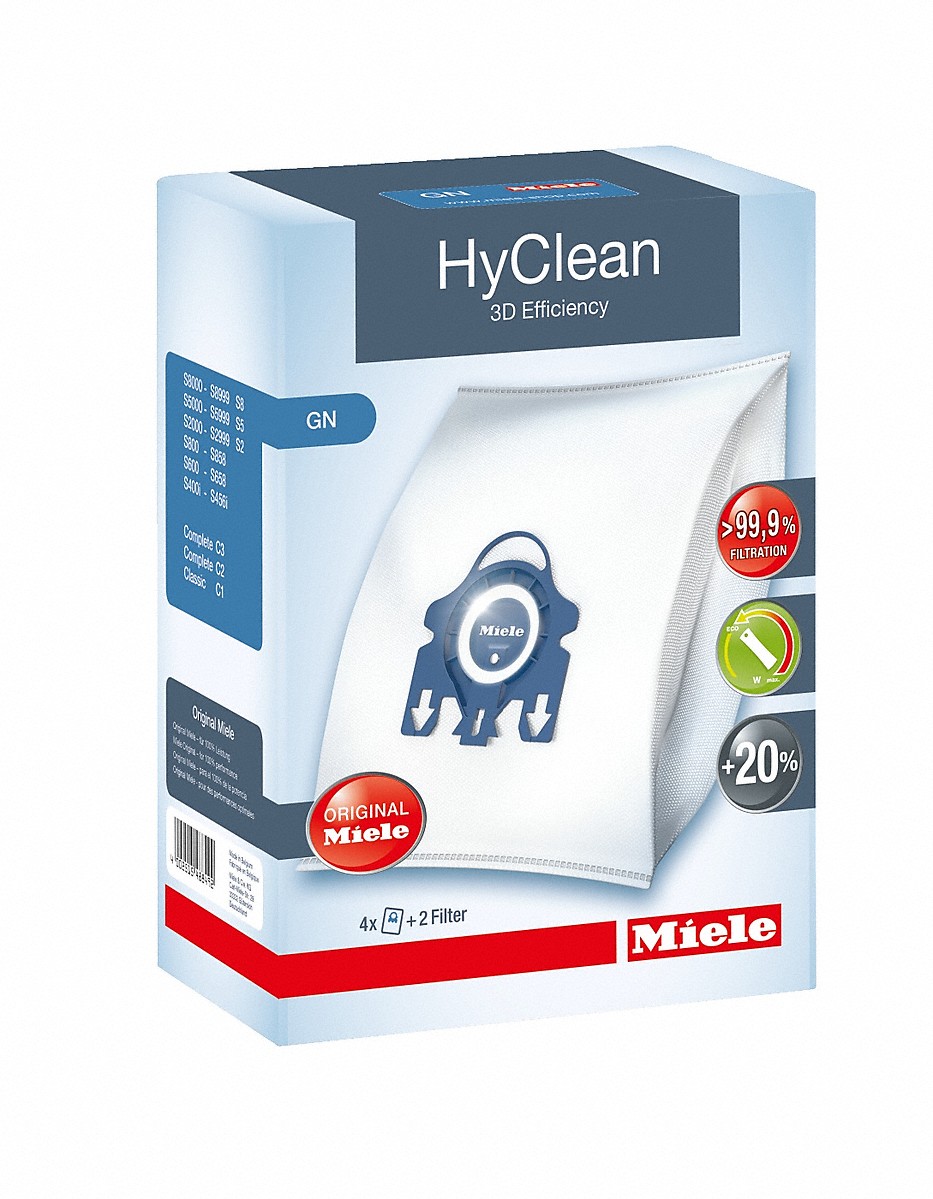 Мешки для пылесоса Miele GN HyClean 3D, Бельгия photo 1 Мешки для пылесоса Miele GN HyClean 3D, Бельгия photo 1