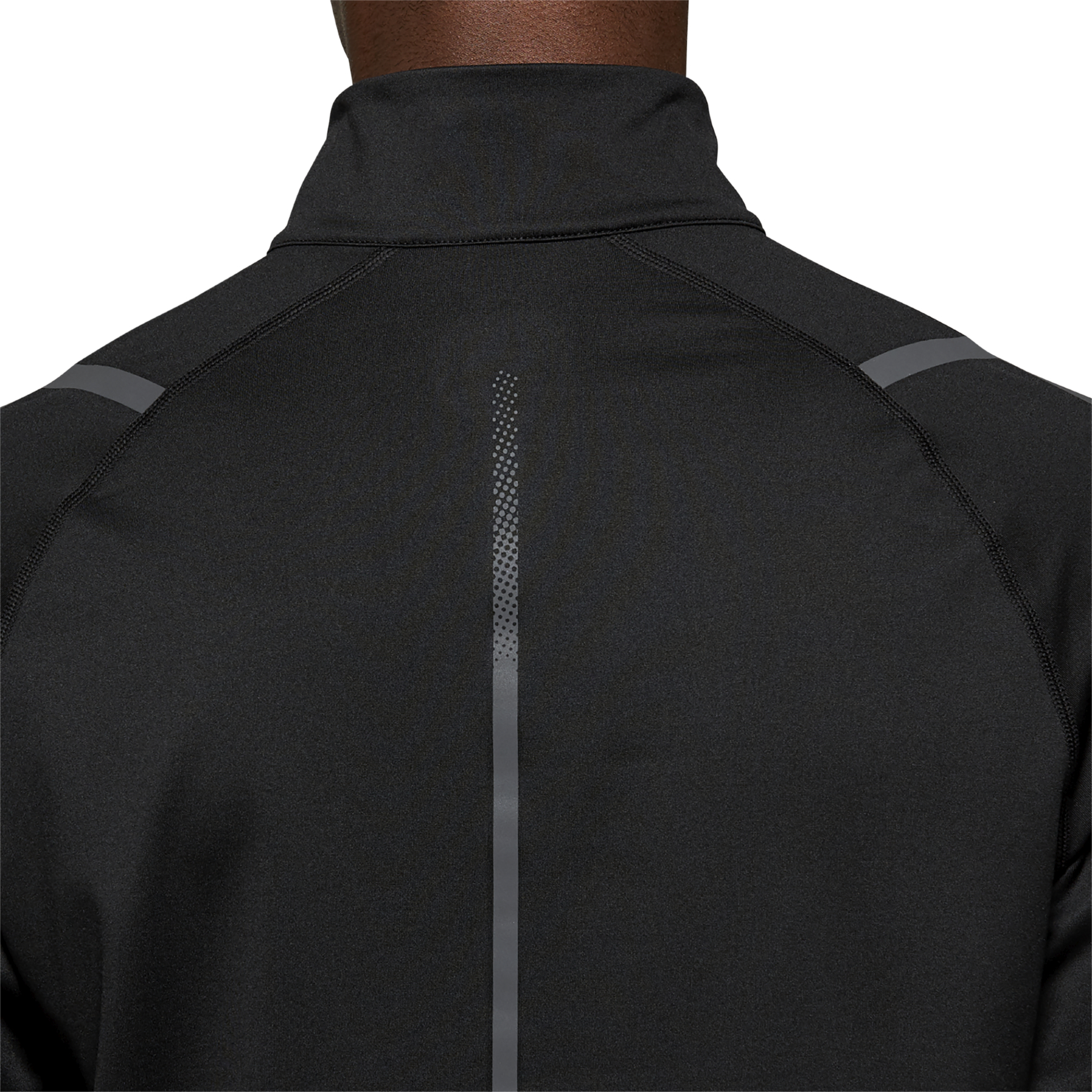 Футболка мужская Asics ICON WINTER LS 1/2 ZIP TOP 2XL Черный photo 8