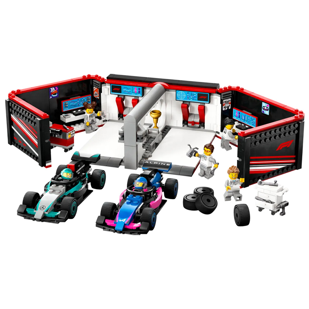 Конструктор Lego City F1® Garage & Mercedes-AMG & Alpine Cars 60444  от 6+ лет photo 2