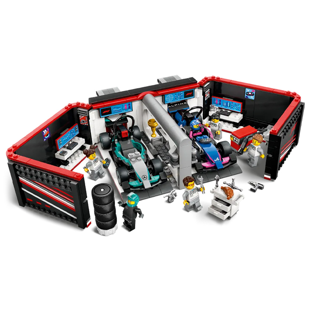 Конструктор Lego City F1® Garage & Mercedes-AMG & Alpine Cars 60444  от 6+ лет photo 3