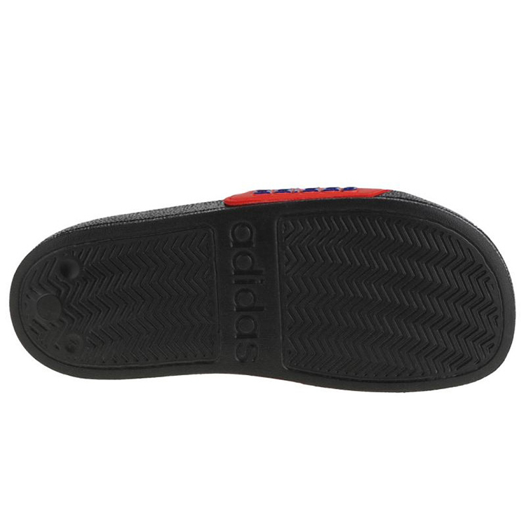Slapi Adidas ADILETTE SHOWER K pt Barbati / 30.5 / Negru-rosu photo 3