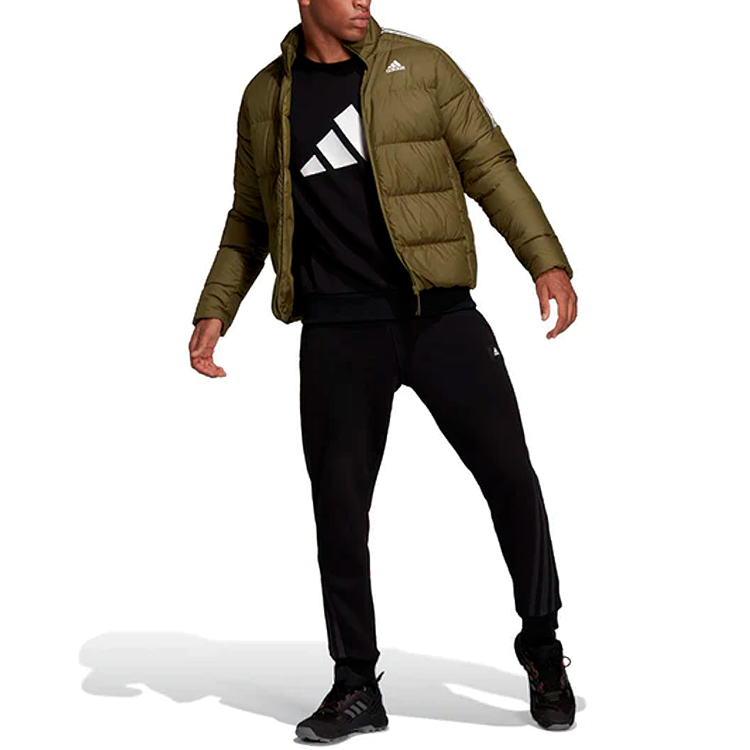 Куртка мужская Adidas ESS MID DWN JKT S Хаки photo 2