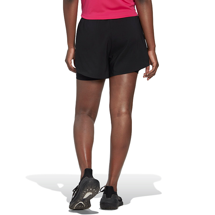 Шорты Adidas W MIN 2IN1 SHO / Женский / 2XS / Черный photo 4