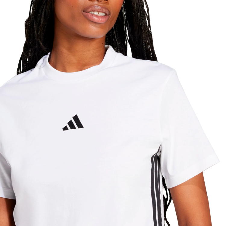 Tricou Adidas W 3S SJ T XXS Alb Femei photo 6