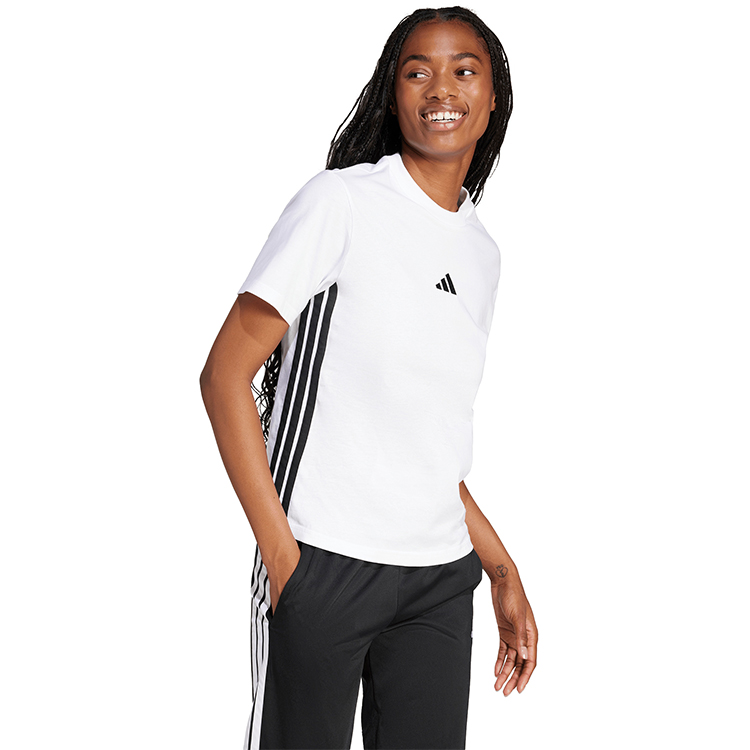 Tricou Adidas W 3S SJ T XXS Alb Femei photo 7