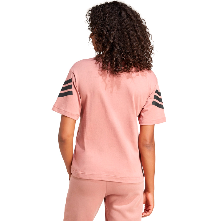 Tricou Adidas W FI 3S TEE XXS Rosu Femei photo 3