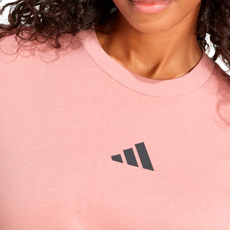 Tricou Adidas W FI 3S TEE XXS Rosu Femei photo 4