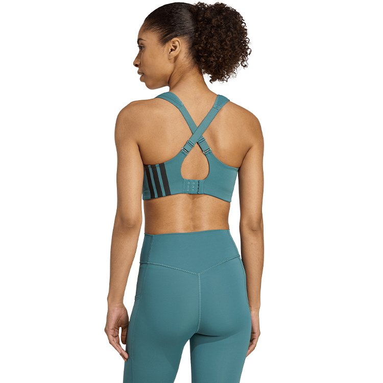 Bra sportive Adidas TLRDIM HS BRA S Verde Femei photo 6