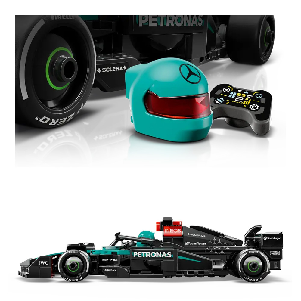 Constructor Lego Speed Champions Mercedes-AMG F1 W15 Race Car 77244 de la 10+ ani photo 8