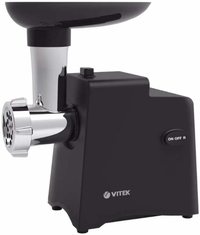 Мясорубка Vitek VT-3644, 1.8 кг/мин, 2000 Вт, Черный