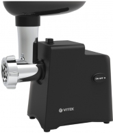 Мясорубка Vitek VT-3644, 1.8 кг/мин, 2000 Вт, Черный thumbnav 1