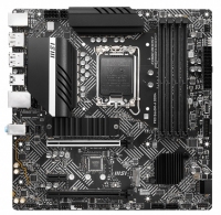 MSI PRO B660M-A DDR4, Socket 1700, Intel® B660 (12th Gen CPU), CPU graphics, 2xHDMI, 2xDP, Dual 4xDDR4-4800, 2xPCIe X16 4.0, 4xSATA3, RAID, 2xM.2 4.0, 1xM.2 E-key for Wi-Fi, 1xPCIe X1, ALC897 HDA 7.1, 2.5GbE LAN, 2xUSB3.2Gen2, 5xUSB3.2(4A+1C), RGB Mystic thumbnav 1