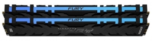 64GB (Kit of 2*32GB) DDR4-3600  Kingston FURY® Renegade DDR4 RGB, PC28800, CL18, 2Rx8, 1.35V, Symmetric BLACK Large heat spreader, Dynamic RGB effects featuring Kingston FURY Infrared Sync technology, Intel XMP Ready 2.0 (Extreme Memory Profiles) thumbnav 3