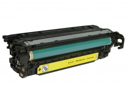 HP 504A (CE252A) Yellow Cartridge for HP LaserJet CP3525, CP3525n, CP3525dn, CP3525x, CM3530, CM3530fs, 7000 p. thumbnav 4