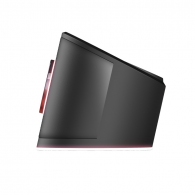 Trust Gaming GXT 619 Thorne RGB Illuminated Soundbar, 2.0 Stereo speakers with 12W of peak power provide a solid gaming experience, Black thumbnav 5