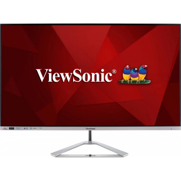 31.5” Monitor VIEWSONIC VX3276-4K-MHD / 4K / 4ms / Silver/Black photo 1