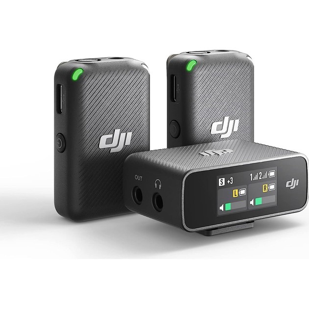 Sistem radio cu microfon DJI Mic 2TX+1RX+Charging Case (CP.RN.00000198.01) photo 1