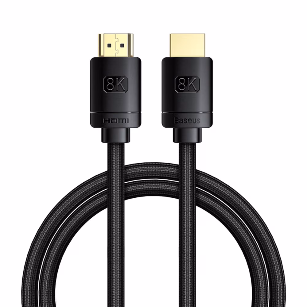 Кабель HDMI Baseus Cable HDMI to HDMI, V1.4, High Speed, 8K@60Hz 3M, High Definition Series, Black