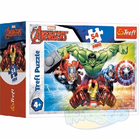Trefl 54166 Puzzle 54 Mini Heroes 