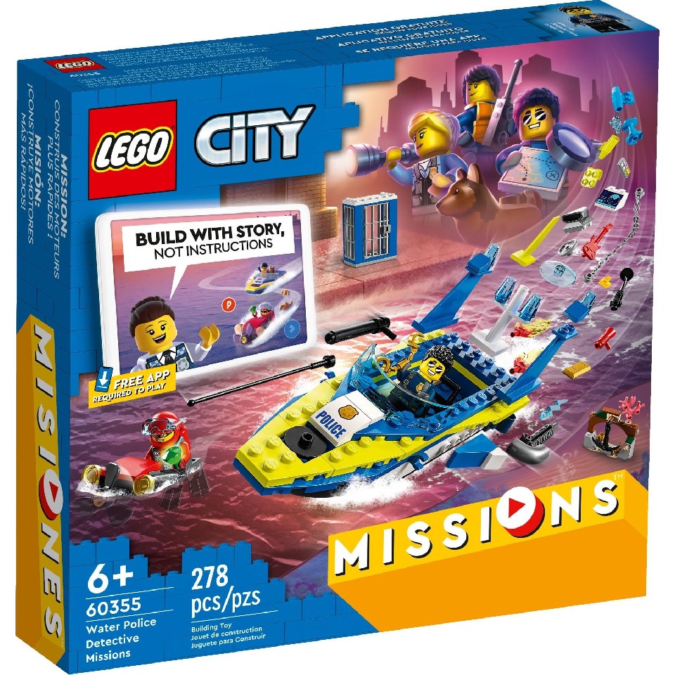 Lego City 60355 Water Police Detective Missions photo 1