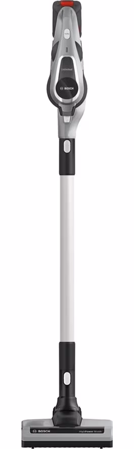 Aspirator vertical Bosch BBS1224, Pina la 1 l, Alb 
