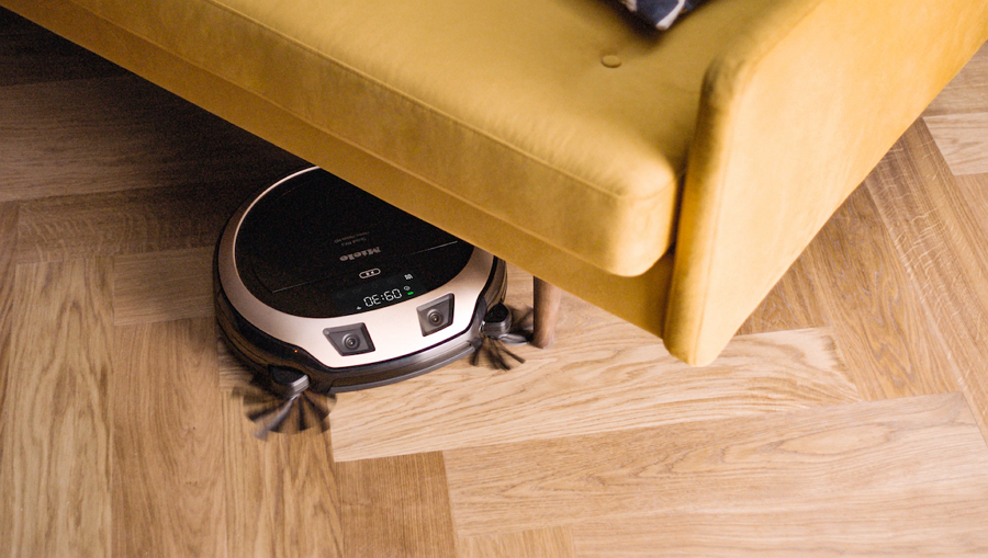 Aspirator robot Miele Scout RX3 Home Vision HD / 0.4 l / Roz-auriu photo 5
