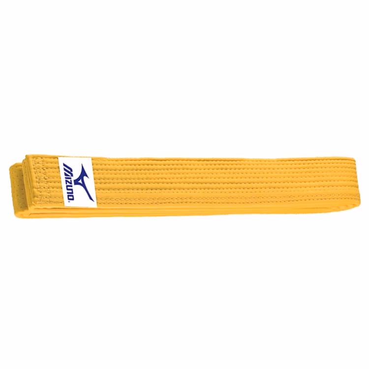 Пояс дзюдо Mizuno Obi yellow PK(U) 