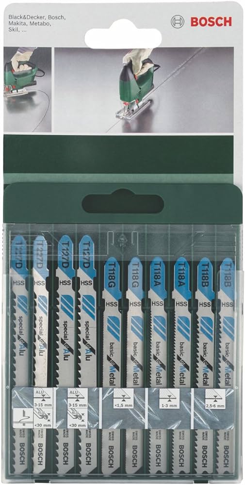 Набор пилок для лобзика Bosch MixT, 2609256745 photo 1 Набор пилок для лобзика Bosch MixT, 2609256745 photo 1