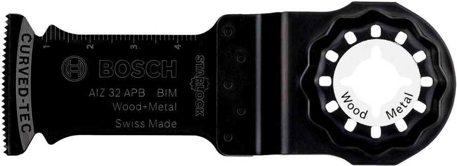 Погружное пильное полотно Bosch AIZ 32 APB, 2609256945 photo 1 Погружное пильное полотно Bosch AIZ 32 APB, 2609256945 photo 1