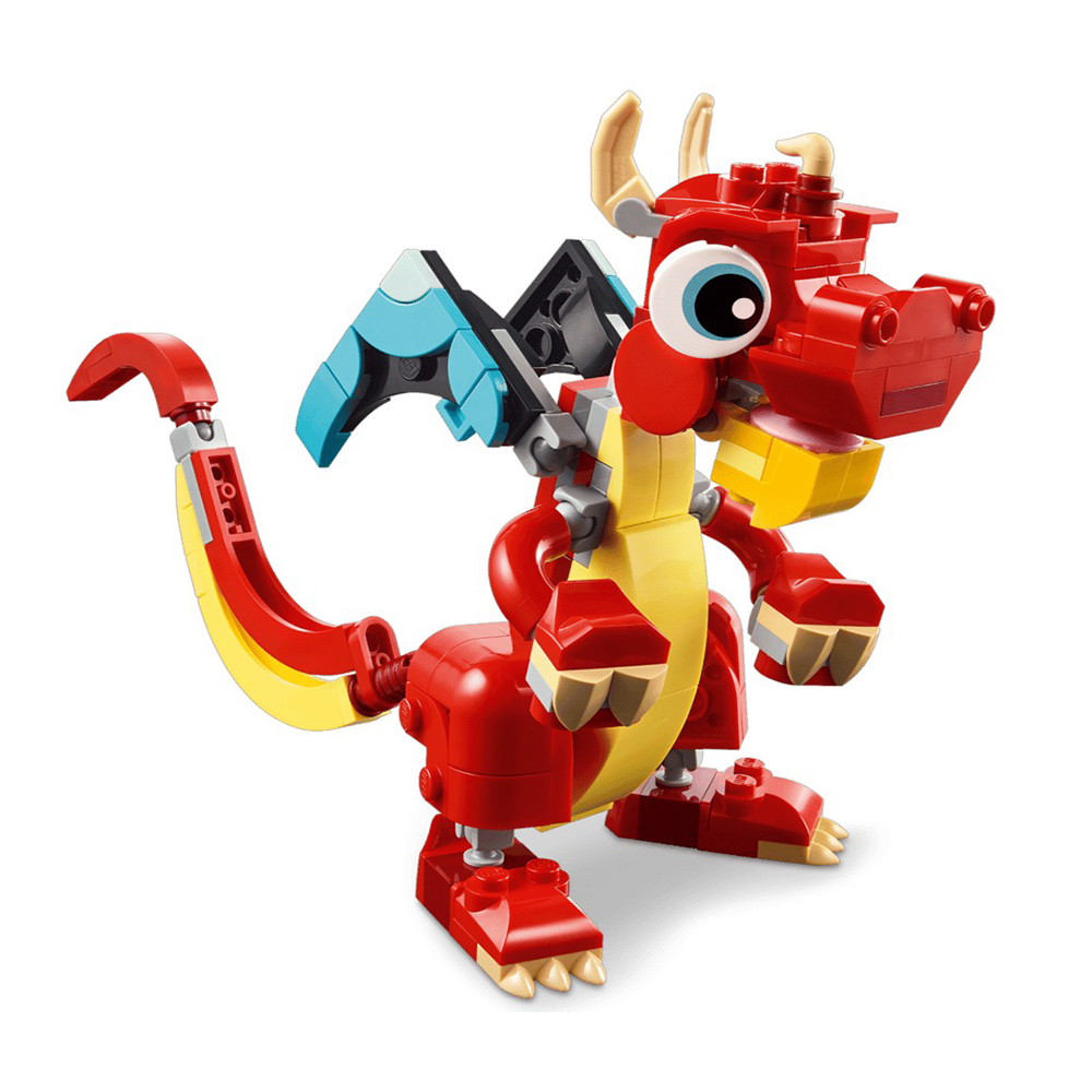 Constructor Lego Creator Red Dragon 31145 de la 6+ ani photo 4