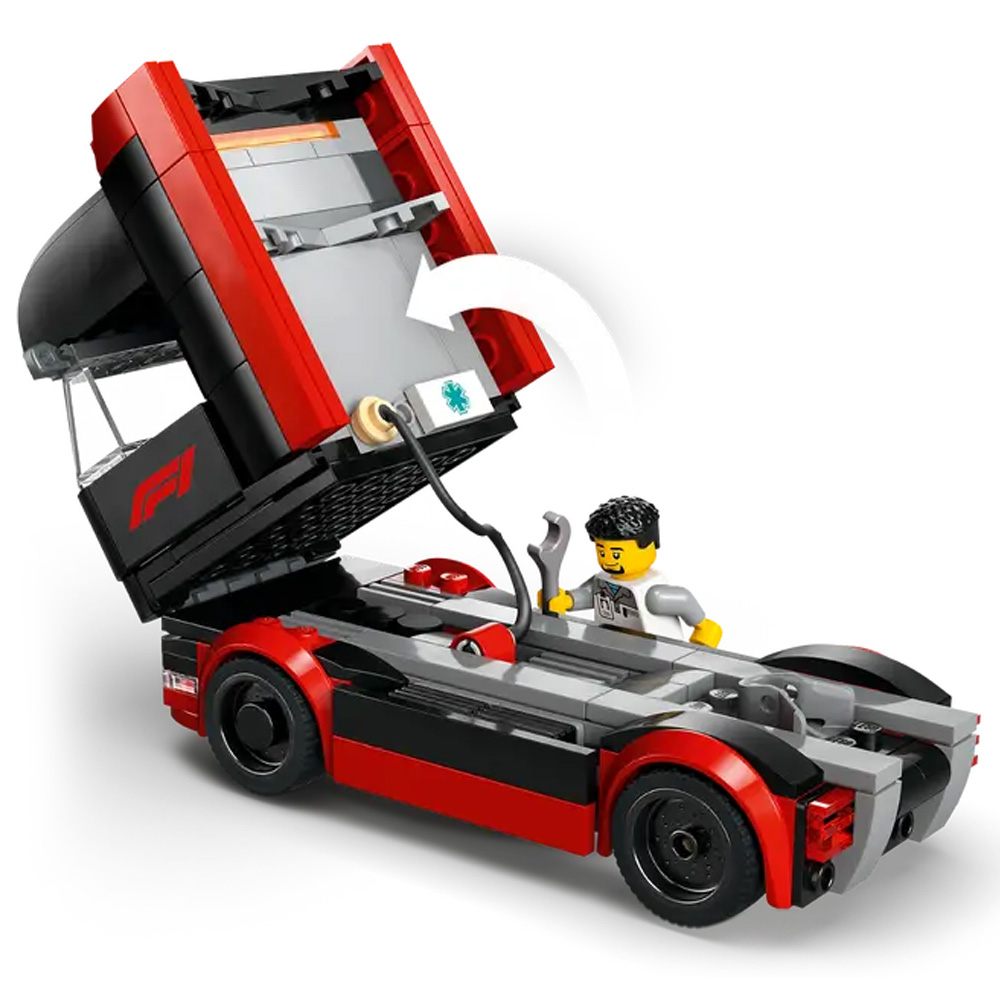 Конструктор Lego City F1® Truck with RB20 & AMR24 F1® Cars 60445  от 8+ лет photo 5
