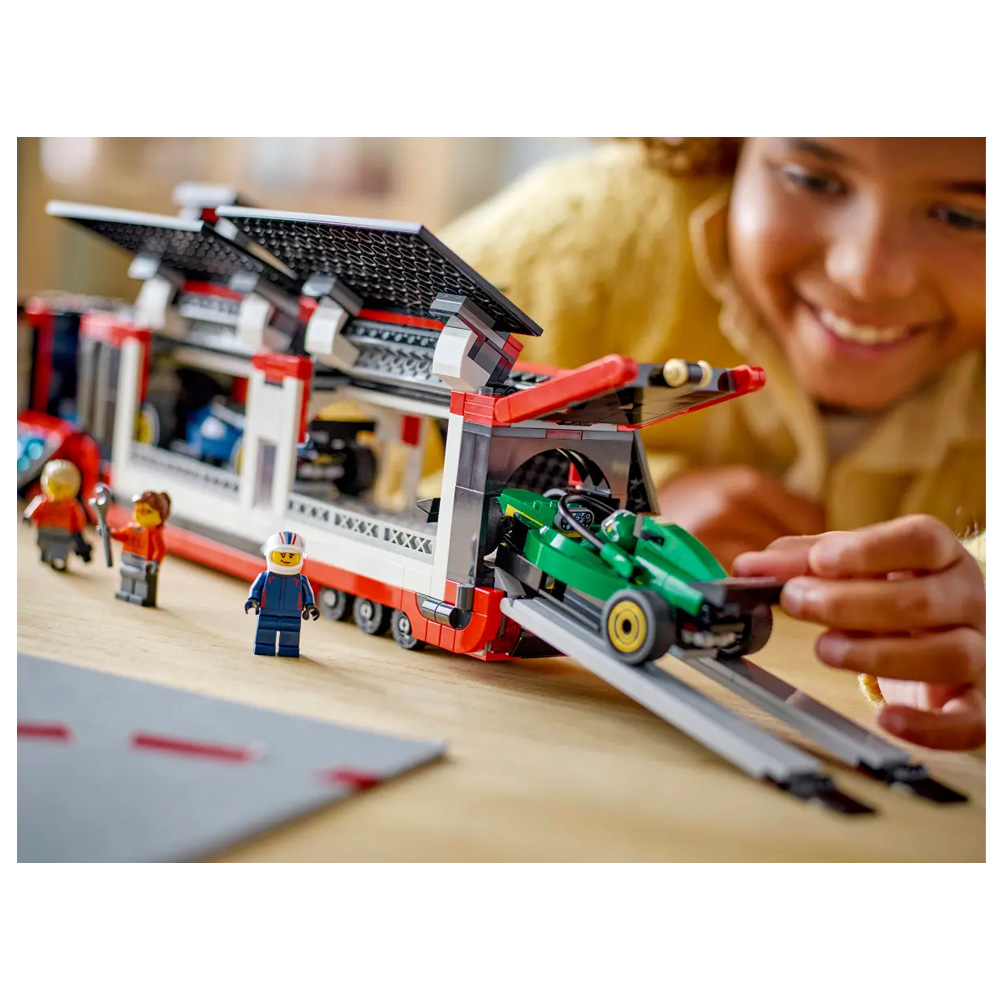 Конструктор Lego City F1® Truck with RB20 & AMR24 F1® Cars 60445  от 8+ лет photo 9