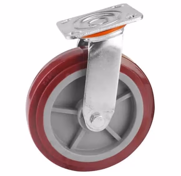 Roata pentru carucior rotativa 150mm 300kg PP+PU Tolsen 