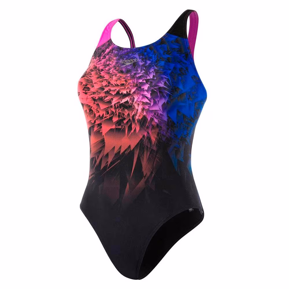  Speedo PLMT DIGI PBCK AF BLACK/PINK