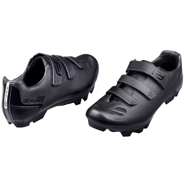 Pantofi de ciclism Force MTB HERO 2 Negru photo 3