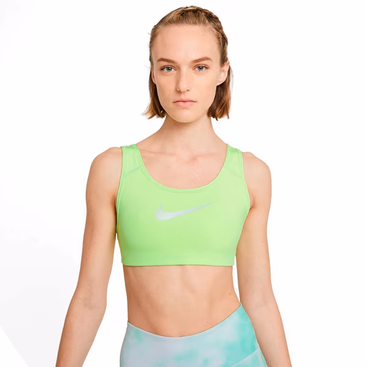 Спортивное бра Nike W NK DF SWSH ICNCLSH STRPY BRA