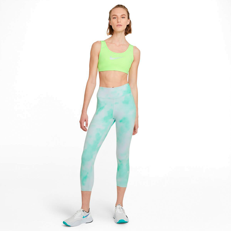 Bra sportive Nike W NK DF SWSH ICNCLSH STRPY BRA / Femei / L / Verde photo 3
