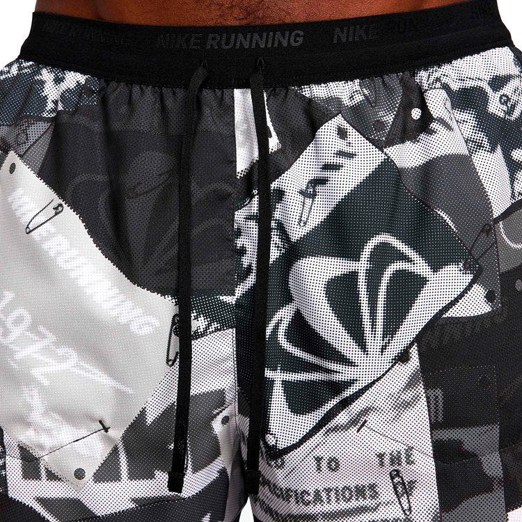 Шорты мужские Nike M NK DF RUN ENRGY STRDE 5BF XXL Черный/Белый photo 10