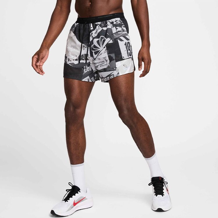 Шорты мужские Nike M NK DF RUN ENRGY STRDE 5BF XXL Черный/Белый photo 7